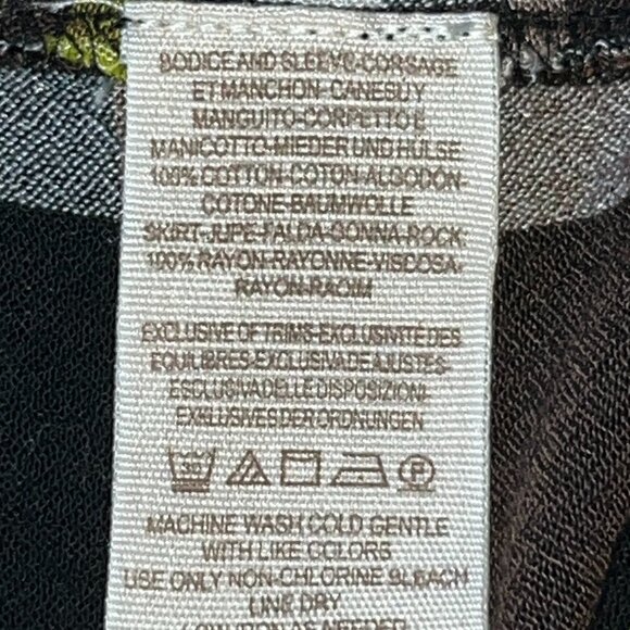 FREE PEOPLE Falling Stars Oversized Babydoll Plaid Mini Dress w/Tie Wrists - XS - Picture 15 of 16